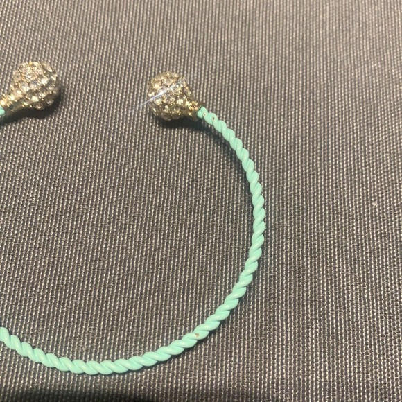 ⭐️Final Price⭐️ Pavé Tiffany blue bracelet - Picture 4 of 6